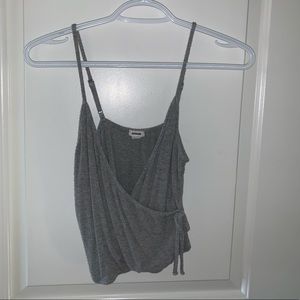 super cute grey tank top from garage!!
